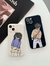2 peças Capinha de iPhone Casal Menino&Garotas