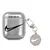 Capa Criativa Anti-Impacto Com Pingente De Prata Galvanizada Para Airpods 3 1/2 Pro