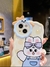 Capinha de iPhone Padrão De Urso Animado - Toda Chic
