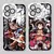 Estojo Para iPhone 14 13 11 12 Pro Max Mini X XR XS 6 6s 7 8 Plus SE 2020 Proteção Total Popular Luffy One Piece Transparente TPU Tampa Do Telefone na internet