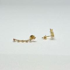 Brinco Ear cuff Shine - banho ouro na internet