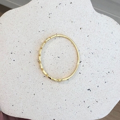 bracelete egito cravejado - banho ouro - comprar online