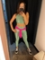 conjunto canelado verde oliva