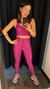 conjunto canelado Fucsia