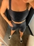 conjunto canelado top e short PRETO - comprar online
