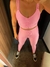 conjunto canelado Rosa chiclete - comprar online