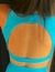 conjunto canelado azul turquesa - comprar online