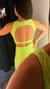 conjunto canelado verde lima - comprar online