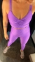 conjunto canelado roxo - comprar online