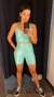conjunto canelado verde agua