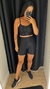 conjunto canelado preto