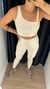 conjunto canelado off white - Mati Store