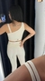 conjunto canelado off white - comprar online