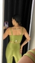 conjunto canelado verde Kiwi - comprar online