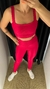 conjunto canelado vermelho divino - comprar online