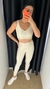 conjunto canelado off white