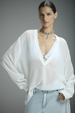 Blusa com top Caos