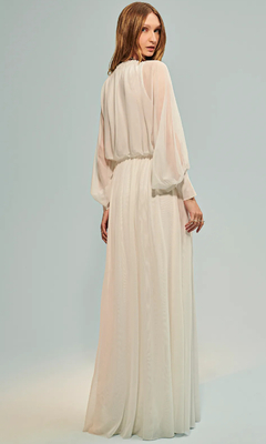 Vestido longo Tule Caos - comprar online
