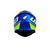 CASCO UFO INTREPID MX AZUL/AMARILLO FLUO - SM Motos Online