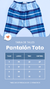 Pantalon Toto Rayado Azul en internet
