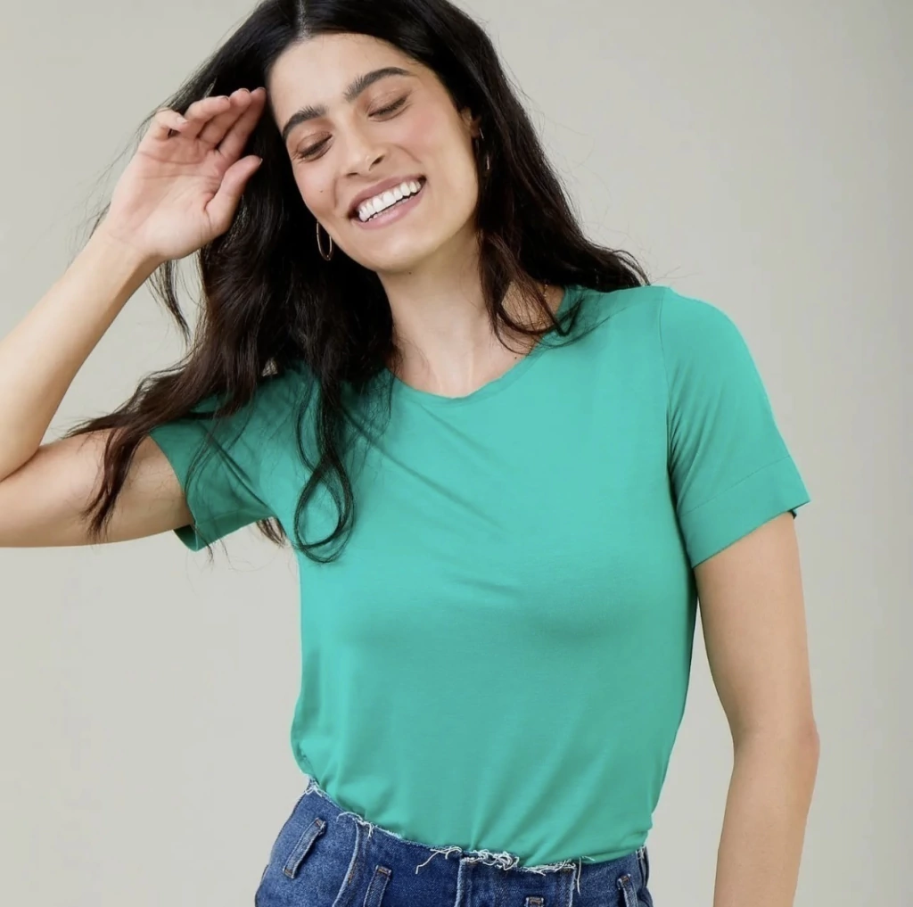 T-SHIRT GOLA CARECA