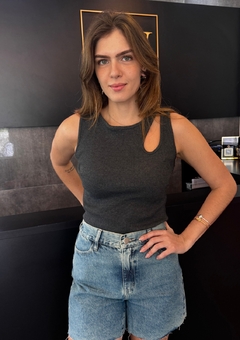 SHORT JEANS ELASTICO