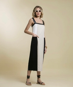 VESTIDO TRICOLOR LIVIA