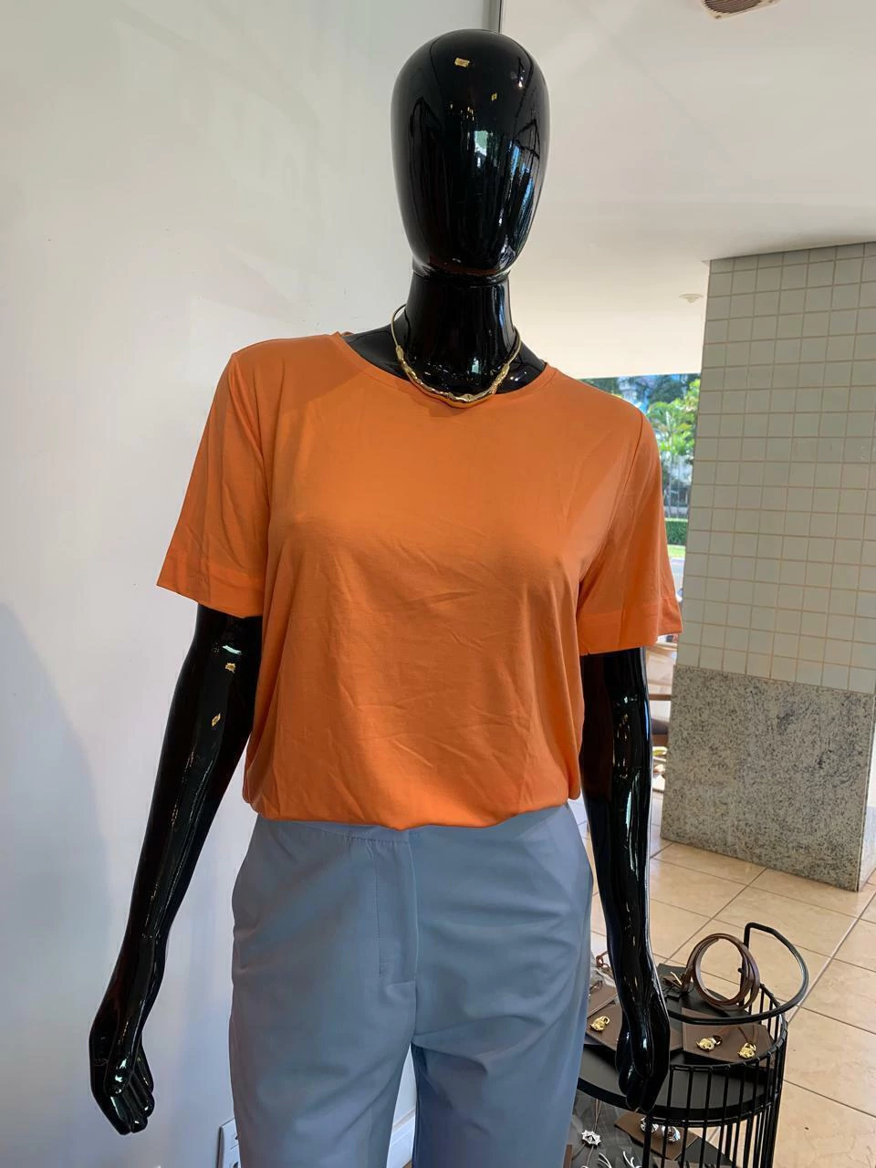 T-SHIRT GOLA CARECA