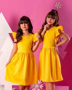 Vestido Princesa Amarelo