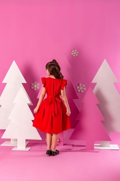 Vestido Princesa Vermelho na internet