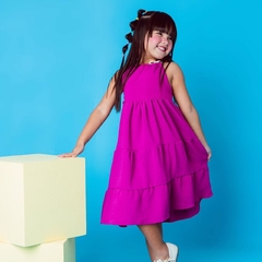Vestido Lilás na internet