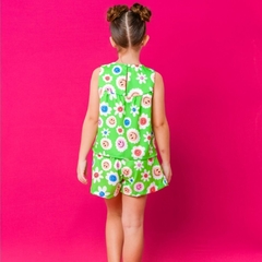 Conjunto Verde Floral - comprar online