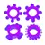 Anel Mega Stretch Silicone - Roxo - Sortido - comprar online