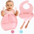 Kit Alimentação Infantil Silicone Baby Style 4 Peças Ideal para Introdução Alimentar - BH Store