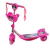 Patinete Infantil 3 Rodas Princesa Snow Rosa – Resistente, Seguro e Divertido - comprar online