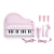 Piano Teclado Musical Infantil com Microfone – Estimula Criatividade e Diversão!  na internet