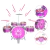Bateria Musical Infantil BH Store Rosa – Ideal para Crianças na internet