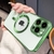 Luxury Plating Clear Magnetic For Magsafe Wireless Charger Case For iPhone 14 13