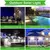 Luminária Parede Solar 100 Leds Bateria Luz Balizador Jardim - Saldao SP