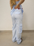 calça cargo azul pastel na internet