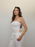 blusa renda tomara que caia - comprar online