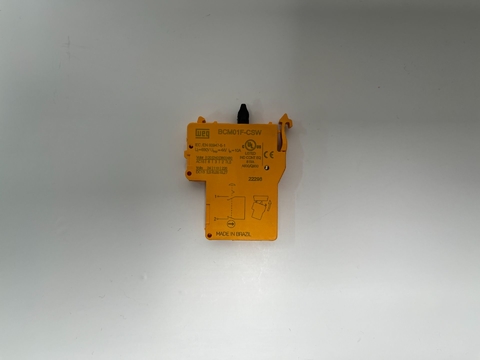 Bloco de contato monitorado WEG - BCM01F-CSW