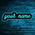 Nome personalizado personalizado/texto/número/etiqueta de jogo/id led lâmpada na internet