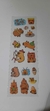 plancha de stickers capibara