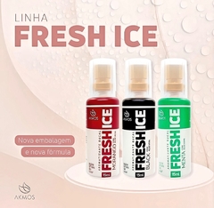 COMBO 3 UNIDADES DE FRESH ICE AROMATIZANTE BUCAL com Aloe vera, Própolis, Mel, Oligoelementos e Mentha Arvensis - AKMOS - 15ml - Escolha os sabores