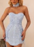 Vestida Renda Sissy Baby Blue na internet