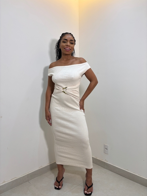 Vestido Zahara Off white