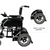Cadeira de rodas motorizada Dellamed D900 120kg - Bioflex Ortopedia - Próteses ortopédicas personalizadas para mais mobilidade e conforto