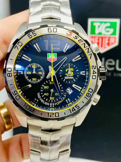 TAG Heuer Formula 1 Ayrton Senna ( Acompanha Caixa Original da Tag Heuer ) - comprar online