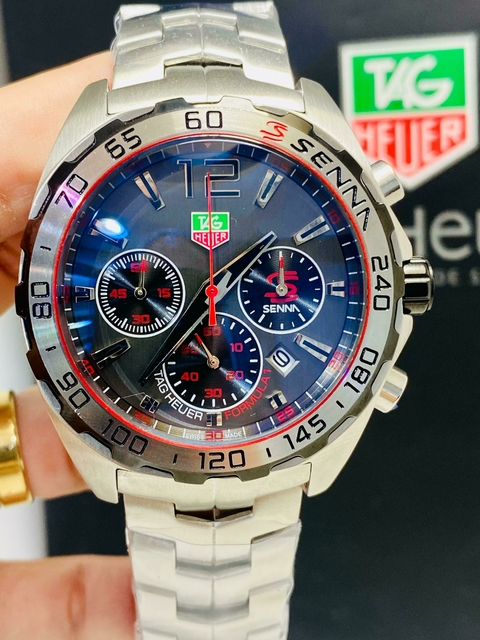 TAG Heuer Formula 1 Ayrton Senna ( Acompanha Caixa Original da Tag Heuer ) - comprar online